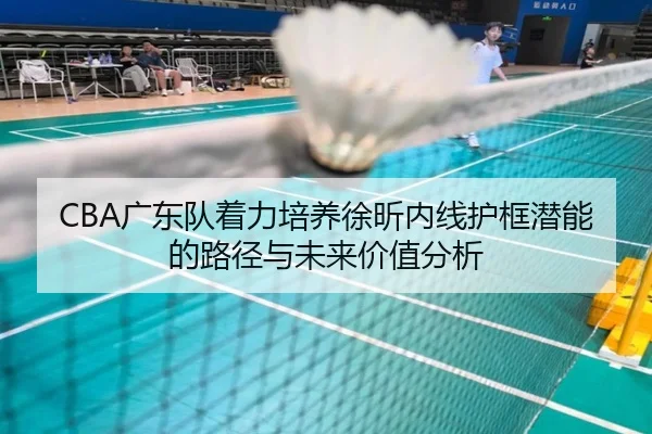 CBA广东队着力培养徐昕内线护框潜能的路径与未来价值分析